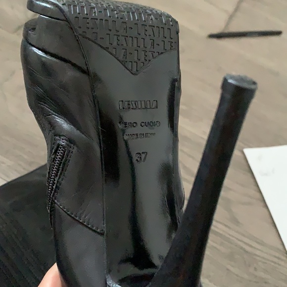 Lesilla leather boots made in Italy - Picture 13 of 16